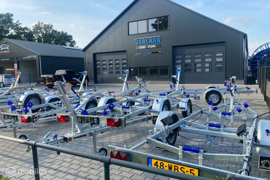 Nieuwe Marlin trailers/leverbaar!/1800/1300/1000/750/500 kg