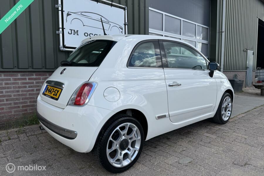 Fiat 500 1.2 Lounge|Airco|Pano|Bleutooth|Parkeer sensors|