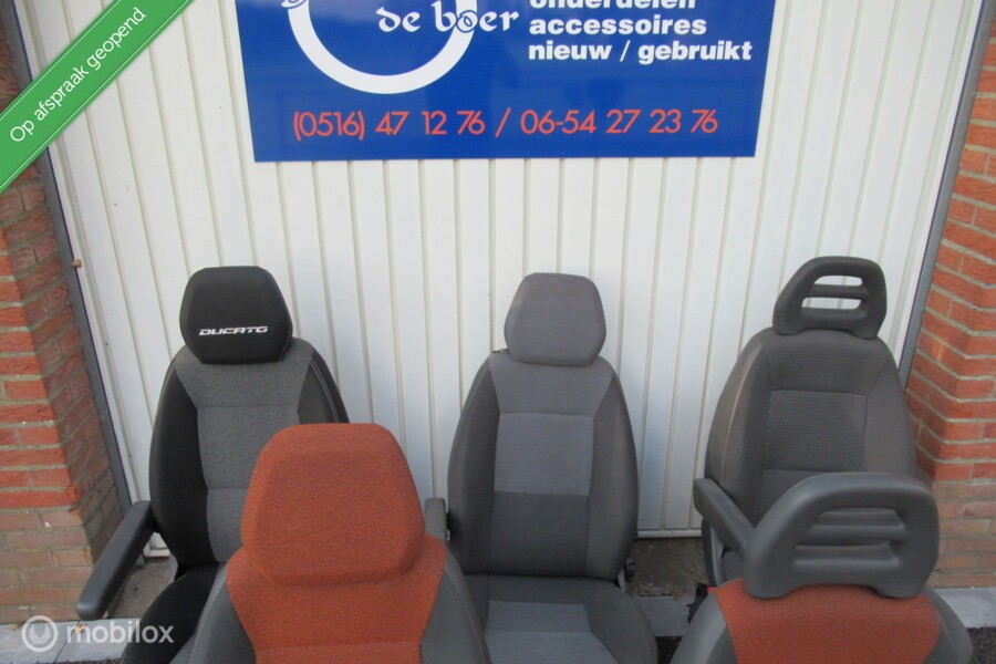 bestuurdersstoel bijrijdersstoel Ducato Boxer Jumper va 2006