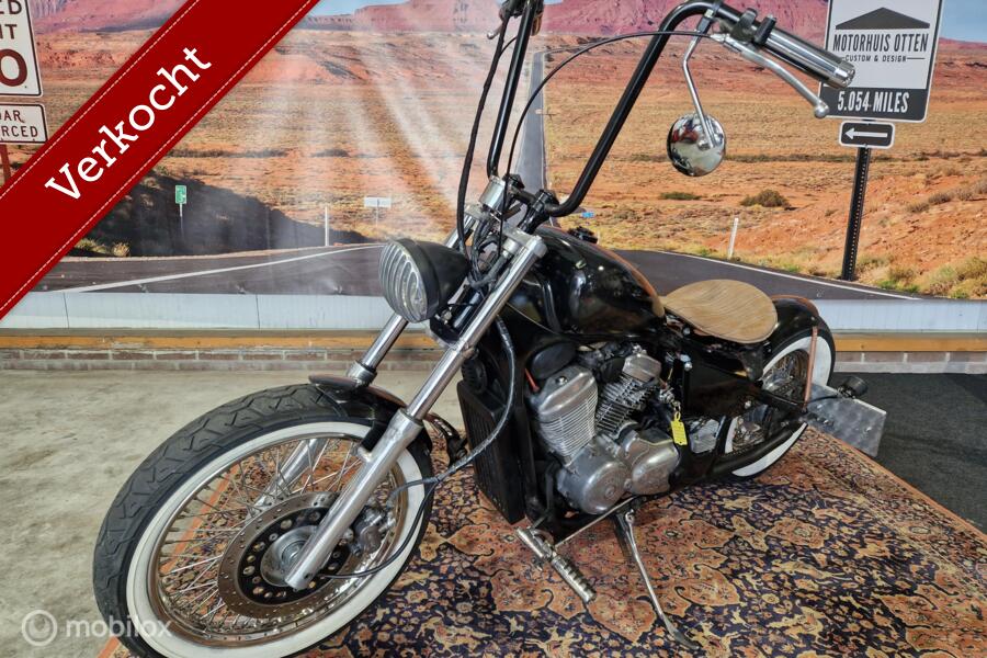 VERKOCHT Honda VT600 Shadow Chopper VT 600 VLX Bobber