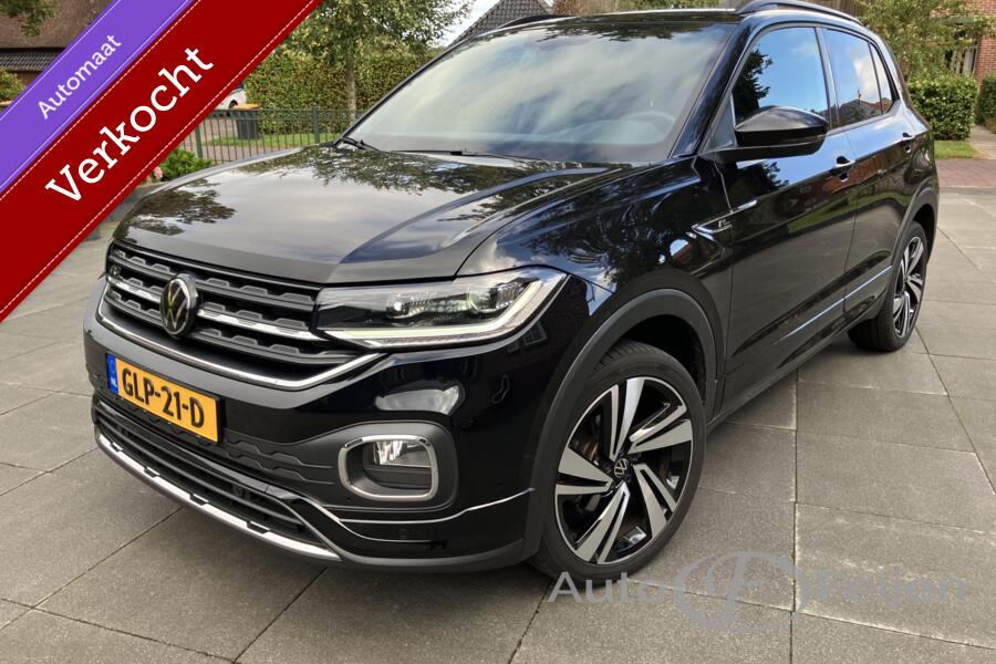 Volkswagen T-Cross DSG 1.0 TSI R-LINE DSG  NAVIGATIE , ADAPTIVE CRUISE CONTROLE , LANE ASSIST ,STOEL VERWARMING , CLIMAAT CONTROL ,CAMERA , PDC , LED VERLICHTING  18 INH LICHT METAAL , PRIVACY GLASS