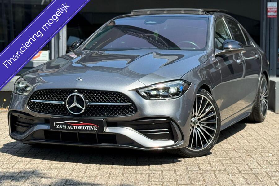Mercedes C-klasse 180 AMG Line Aut*Led*Pano*Acc*360°*Sfeer.