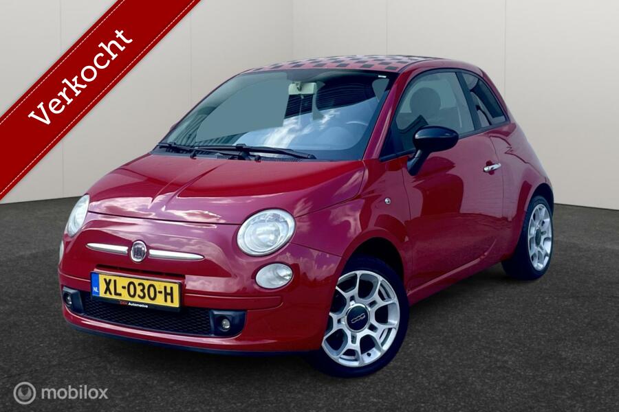Fiat 500 1.2 Sport APK-7/2025 LEDER CLIMA BLUE INTERSCOPE