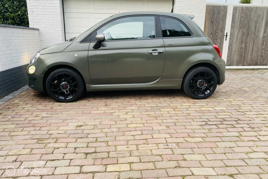 Fiat 500 1.2 Sport Mat Groen/Leer/16inch/Groot scherm