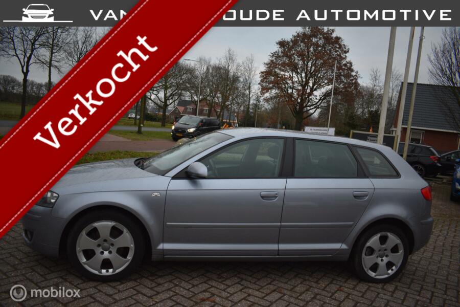 Audi A3 Sportback 2.0 FSI Ambiente|Leder|Clima|Cruise|Lezen!