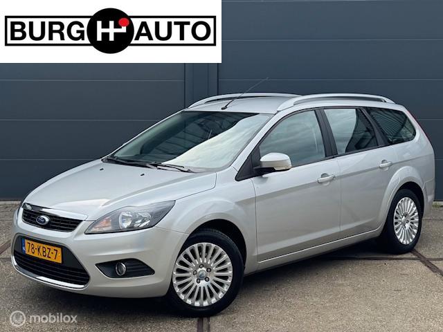 Ford Focus Wagon 1.8 Limited Flexi Fuel - ECC - NAVIGATIE - CRUISE CONTROLE - TREKHAAK - PARKEERSENSOREN - BLUETOOTH - VERWARMDE VOORRUIT - LM VELGEN - NL AUTO - NAP - APK T/M 24-05-2026 -