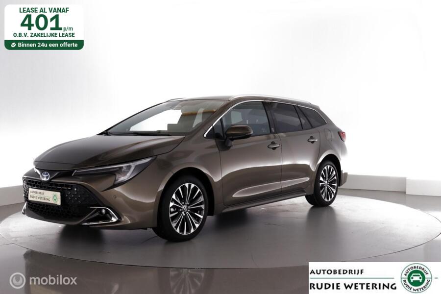 Toyota Corolla Touring Sports 1.8 Hybrid 140PK Automaat Team D leer|led|nav|cam|ecc|lmv17