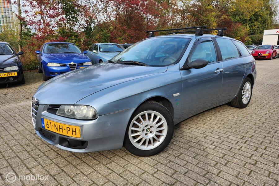 Alfa Romeo 156 Sportwagon 1.9 JTD AZZURO GABBIANO APK/LEDER