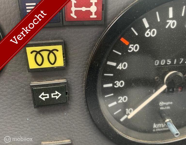 Mercedes 308 diesel 5100 kilometer Brandweer camper