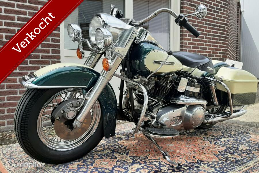 VERKOCHT Harley Davidson FLH 1200 SHOVEL electra glide 1976