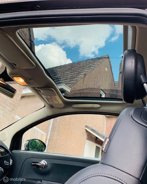 Fiat 500 1.2 Lounge Leer Mistlampen LM Velgen panorama dak