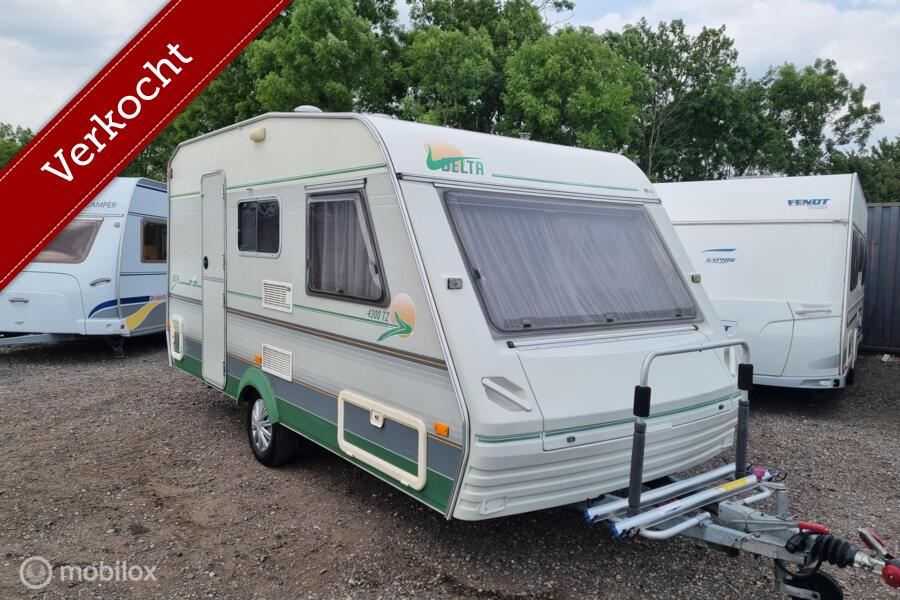 DELTA SILVERWING RANGE 4300 TZ FIETSENDRAGER,VOORTENT,LUIFEL
