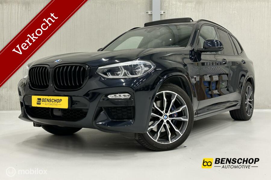 BMW X3 xDrive30i M Sport Panodak 360 Camera Navi Carplay Virtual LED Adaptive Leer