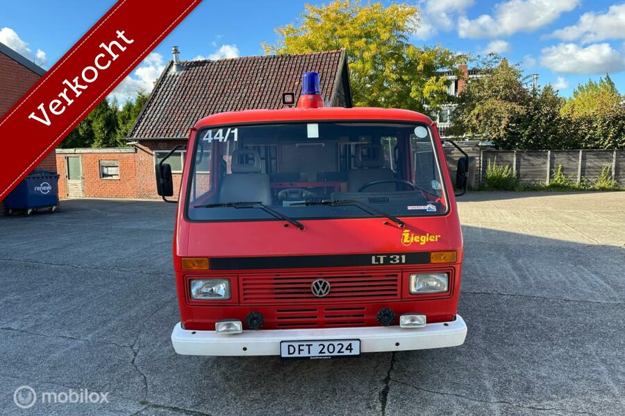 Verkocht  Volkswagen LT 31 29963KM Brandweer 1986 j