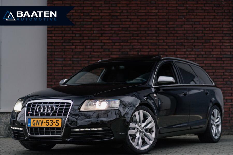 Audi S6 Avant 5.2 FSI V10 |1e eigenaar|117.000km|Volledig gedocumenteerd|Zwart leder|Memory|Youngt