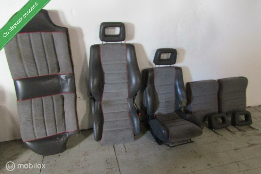 Stoel stoelen achterbank panelen opel omega A 3000