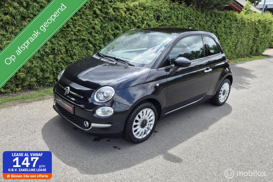 Fiat 500 1.2 Lounge Panoramadak Pdc