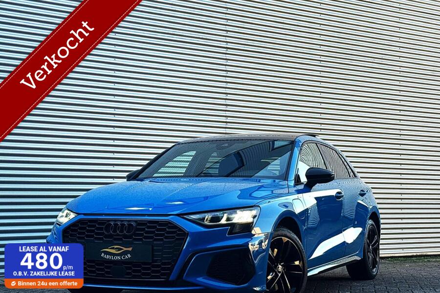 Audi A3 Sportback 40 TFSI S-Line/Panodak/Keyless/Navi/Led/Carplay/Cruise control/Head-up display