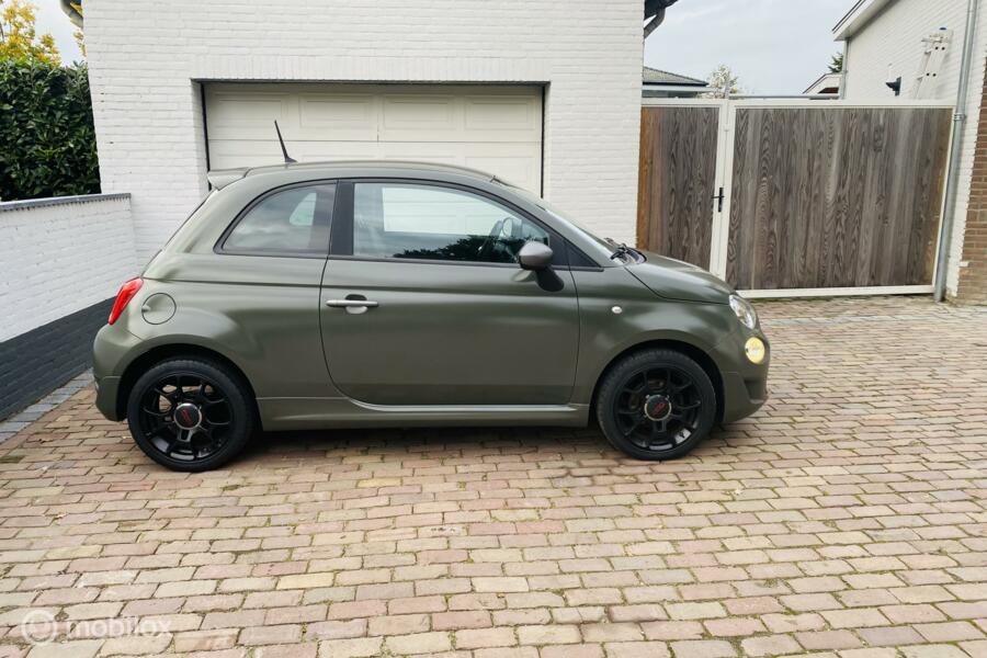Fiat 500 1.2 Sport Mat Groen/Leer/16inch/Groot scherm