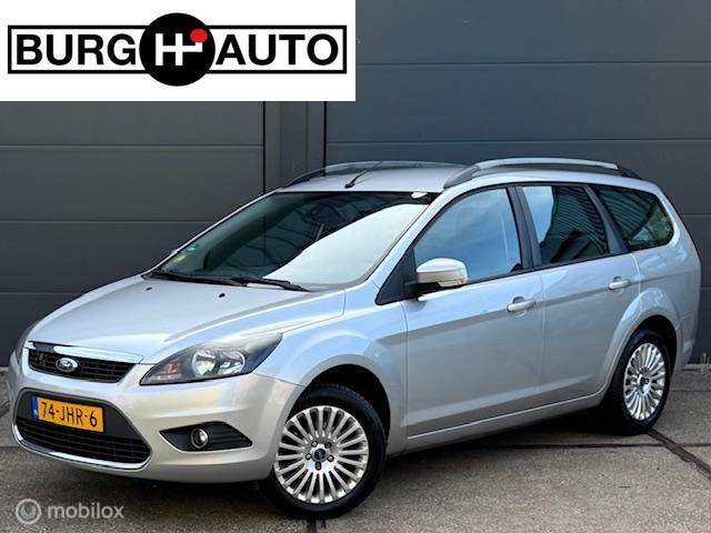 Ford Focus Wagon 1.8 Titanium Flexi Fuel - ECC - NAVI - CRUISE CONTROLE - TREKHAAK - PARKEERSENSOREN - BLUETOOTH - VERWARMDE VOORRUIT - LM VELGEN - 2E EIGENAAR - NL AUTO - NAP - APK T/M 08-05-2026 -