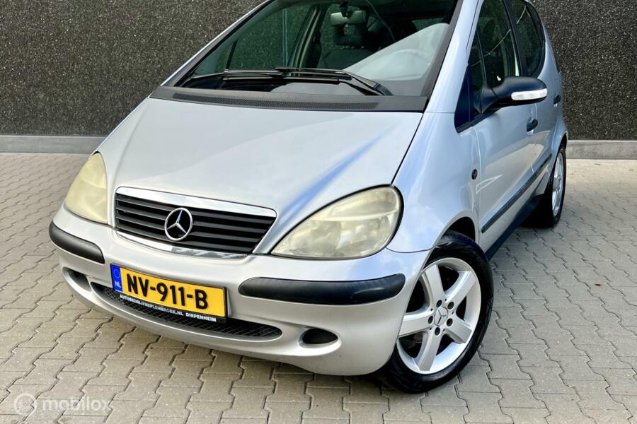 Mercedes Benz A-klasse A140 W168 Grijs Benzine 5Drs/Airco/Elek.r/✔️