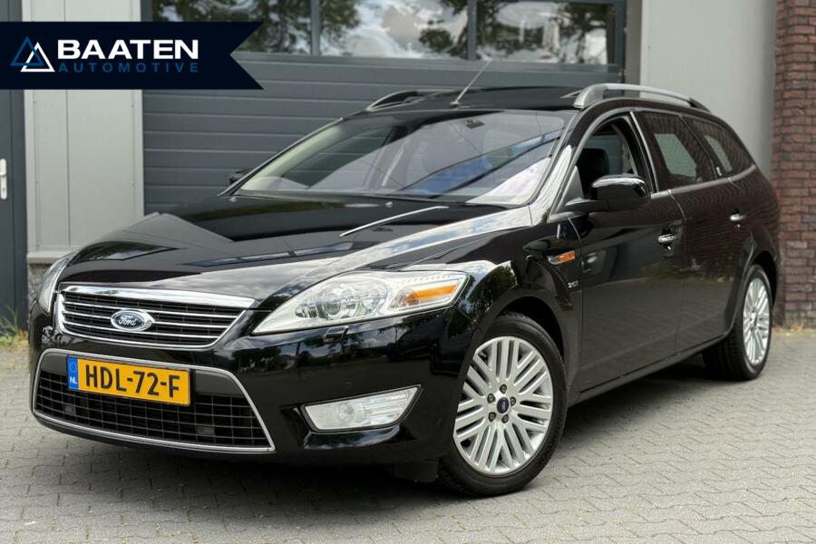 Ford Mondeo Wagon 2.5T Ghia 220PK UNIEK |Pano|Leder|Trekhaak|Memory|PDC|Navi|Clima|