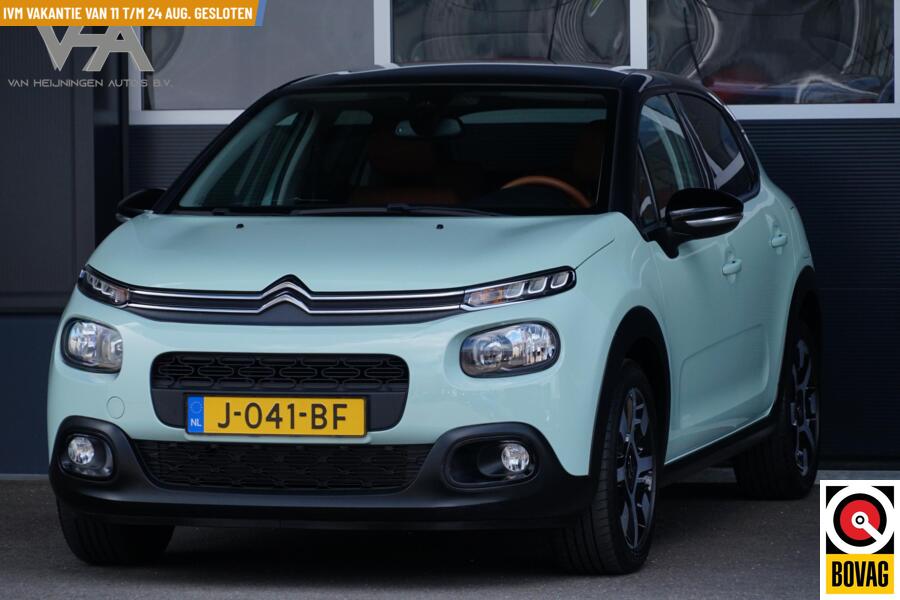Citroen C3 1.2 PureTech Shine, pano, cam. stoelverw. CarPlay