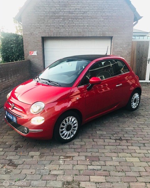 Fiat 500 1.2 lounge topconditie Panorama enz