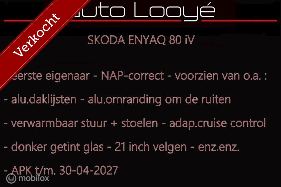 Skoda Enyaq iV 80 Business
