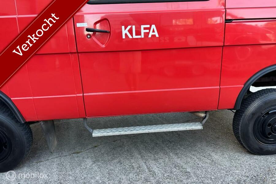 VW LT 40 4x4 benzine 1990 brandweer 42286 km