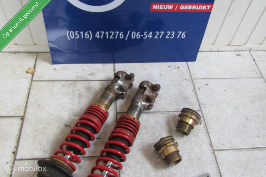 2 x verlaagde voorpoot schroefset golf corrado ibiza caddy