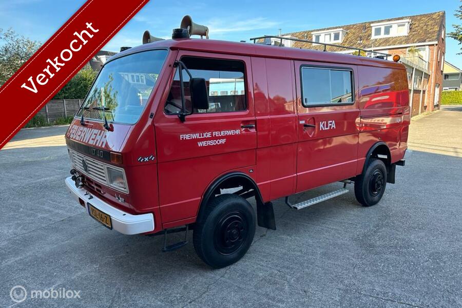 VW LT 40 4x4 benzine 1990 brandweer 42286 km