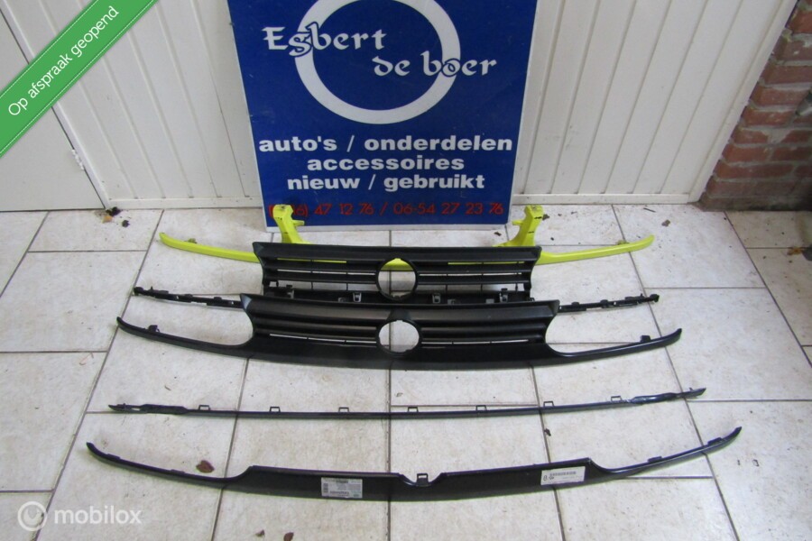 Grill VW Golf 3 + vele onderdelen bouwjaar 1991 t/m 1999 etc