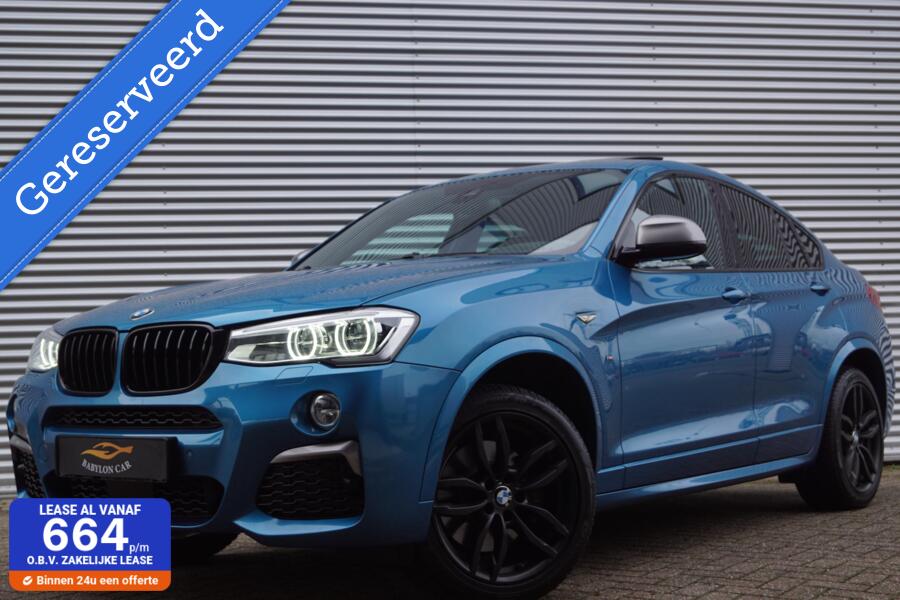 BMW X4M40i High Executive M-Sport-Led-Camera-Leder-Head up