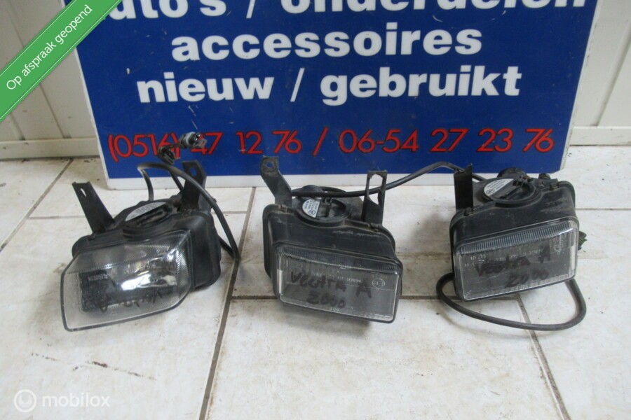 Verstraler mistlamp bermlamp in voorbumper Vectra A 2000