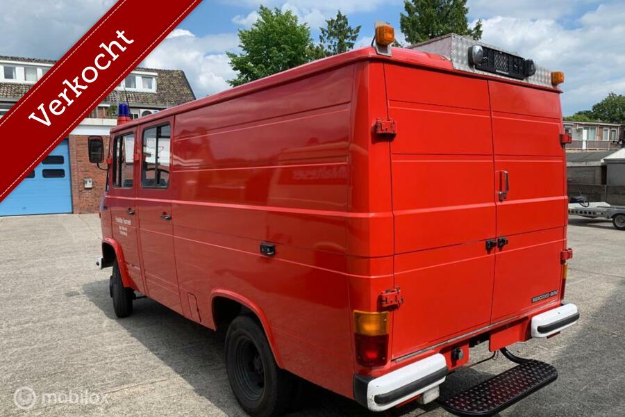 Mercedes 409 brandweer 1980 camper 28931 km
