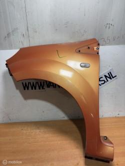 Voorscherm links oranje Renault Twingo II ('07-'14)