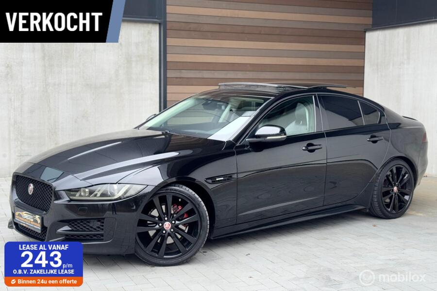 Dikke Jaguar XE 2.0D*R-SPORT*BLACK*AUT*