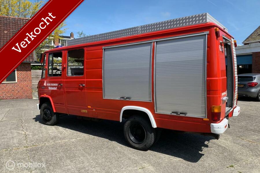 Mercedes 613 diesel 31.500 km in topstaat, brandweer camper