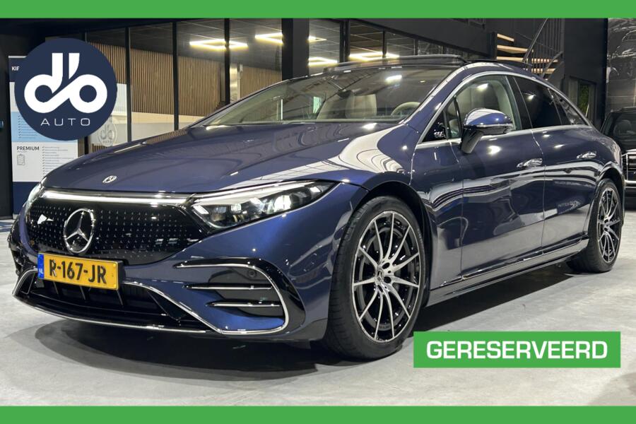 Mercedes EQS 350 AMG Line 90 kWh FULL OPTION I PANO + SFEER VERLICHTING I ORG.NL + NAP