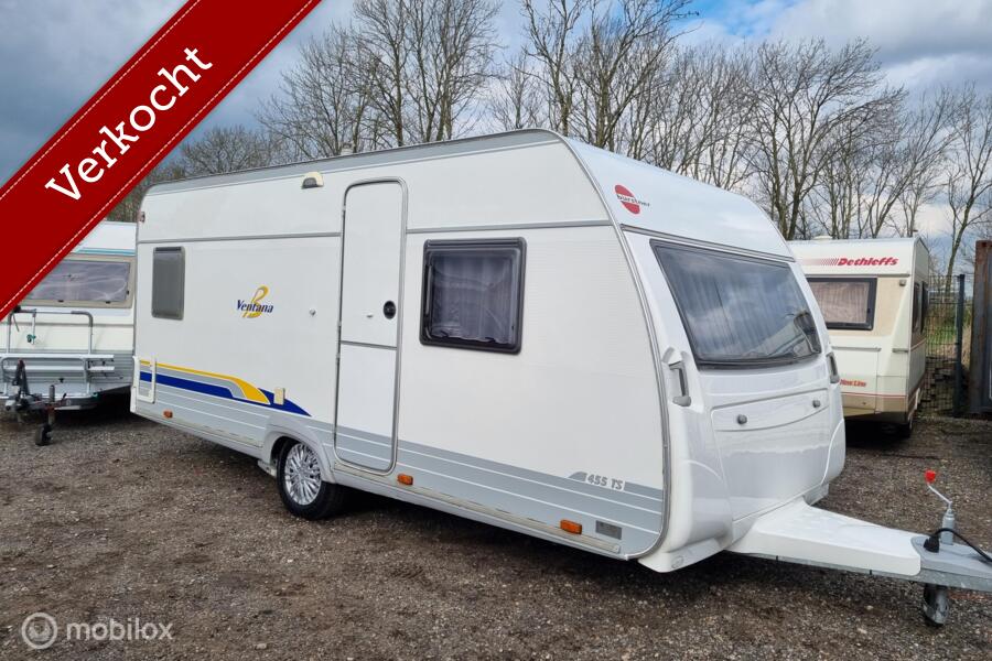 BURSTNER VENTANA 455 TS EERSTE EIGENAAR! MOVER,BOILER,LUIFEL