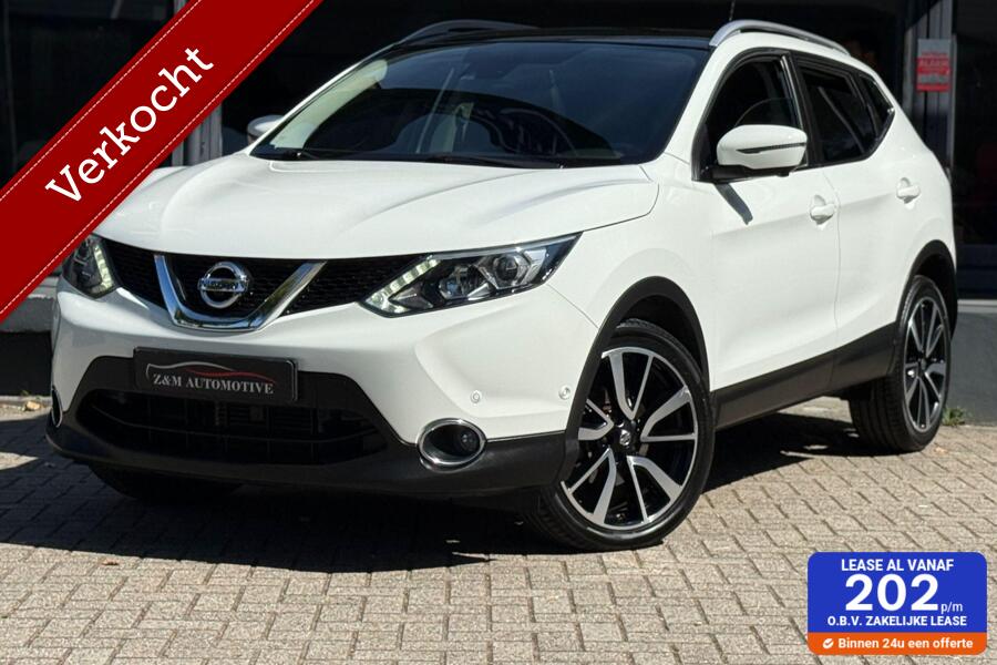 Nissan Qashqai 1.2 Tekna Aut*Led*Pano*360 Camera*Leder*PDC