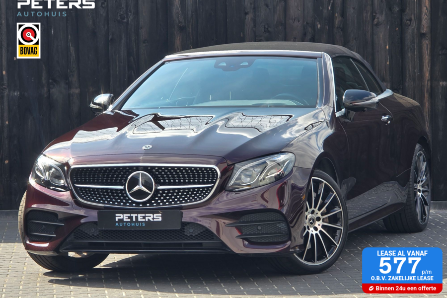 Mercedes E-klasse Cabrio 300 Premium Plus| AMG| Vol opties|