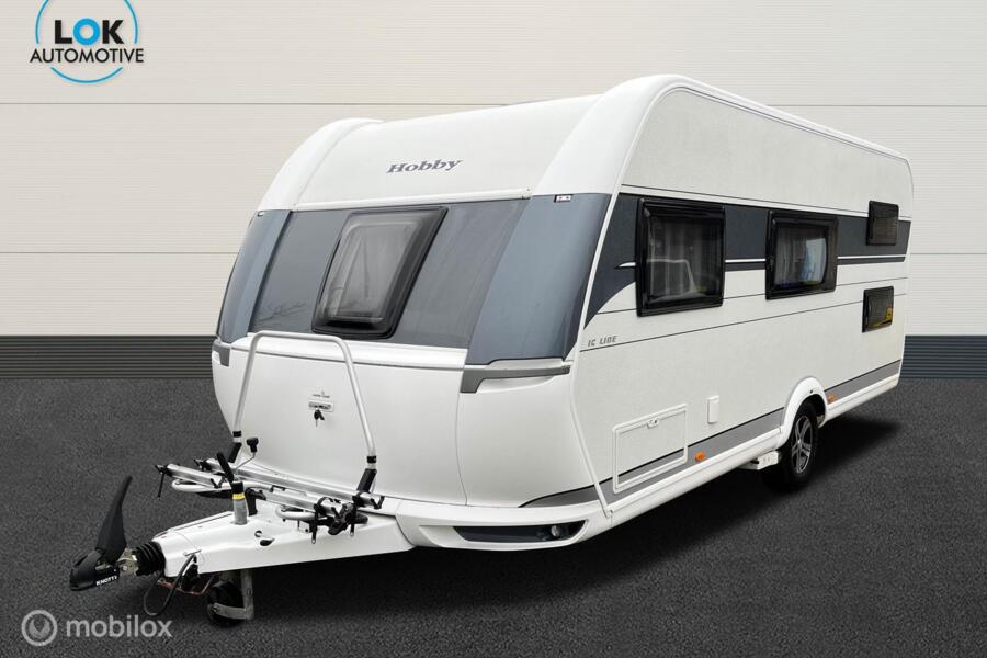 Hobby 545 kmf De luxe 2021 Airco Mover isabella voortent Ets