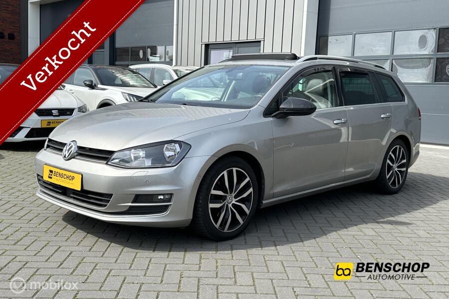 Volkswagen Golf Variant 1.4 TSI Highline Navi Automaat Leer ACC PDC Camera Stoelverwarming
