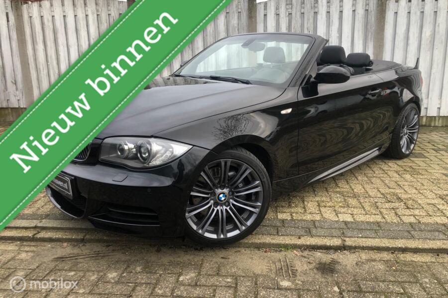 BMW 1-serie Cabrio 135i High Executive ECC LEDER NAVI ORG NL-AUTO