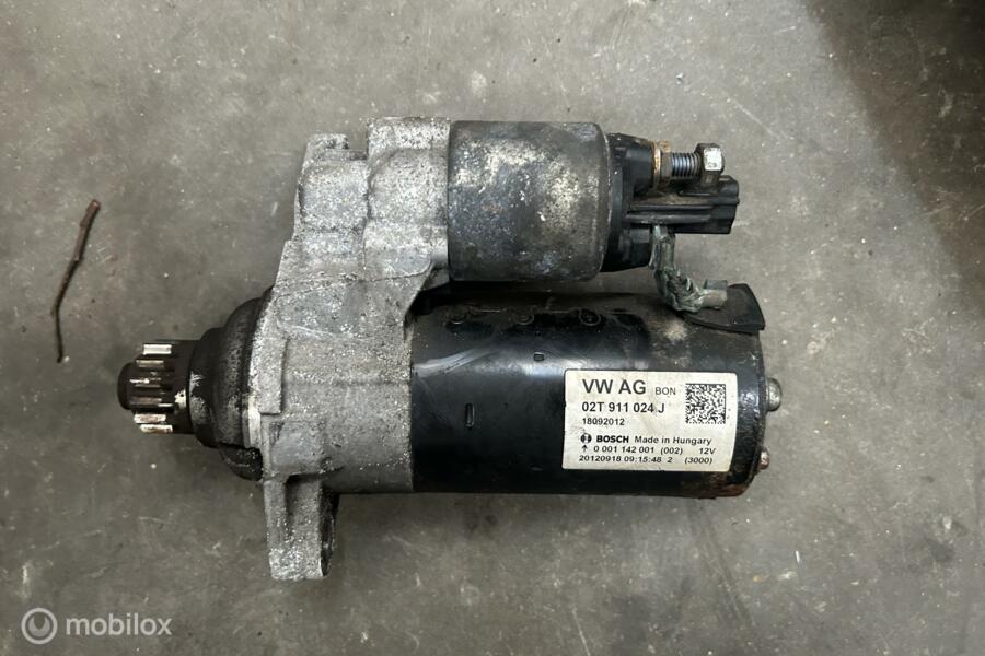 Startmotor Audi A1 8X 1.2 TFSI ('10-'18) 02T911024J