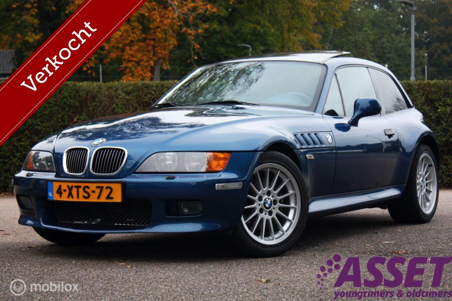 BMW Z3 Coupé 3.0i aut Topasblau | sportstoelen | glazen dak