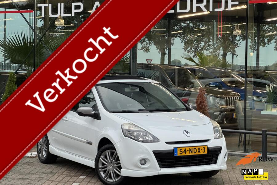 Renault Clio 1.6 GT Line Sport Luxe 2010 Pano Clima Navi