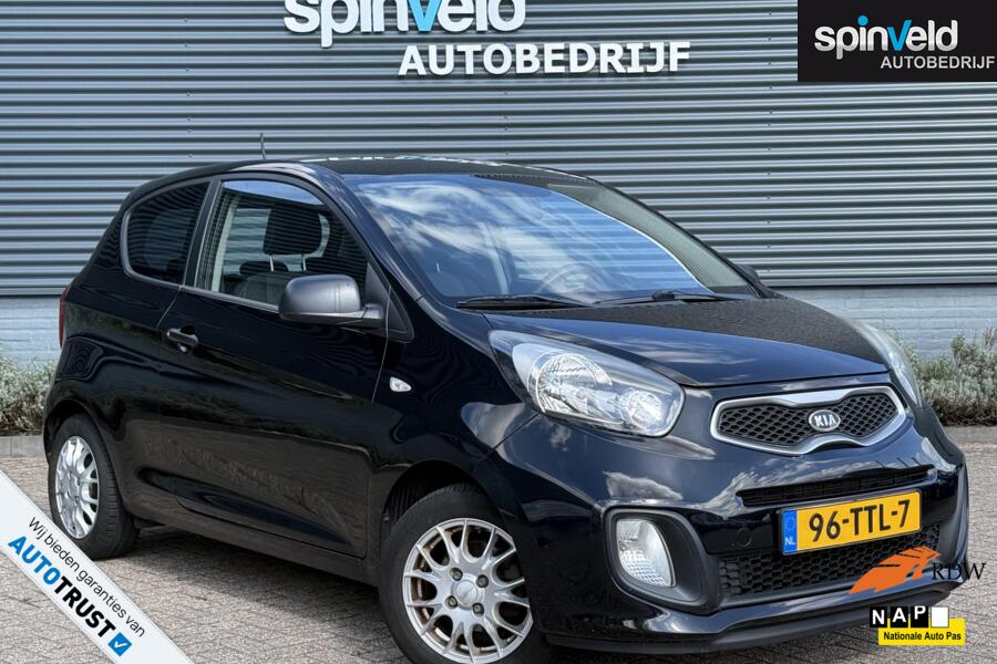 Kia Picanto 1.0 CVVT Airco BJ`12 NAP NL Airco 3drs Lichtmetalenvelgen